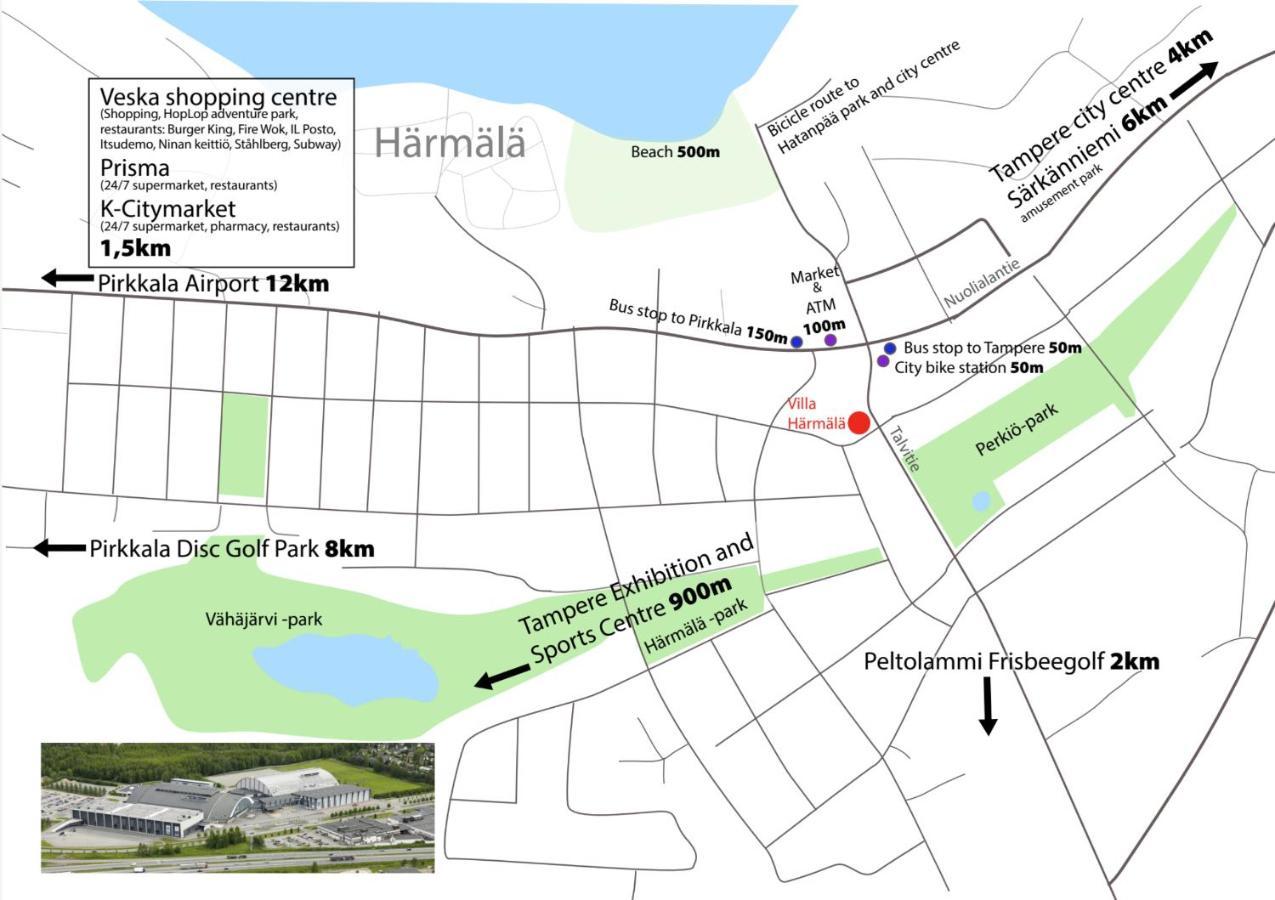 Villa Haermaelae Tampere Kültér fotó